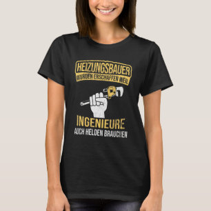Camiseta Generador De Calefacción Héroes De Ingenieros De C