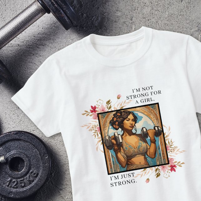 Camiseta Generador de IA Inspirador de peso femenino (Subido por el creador)