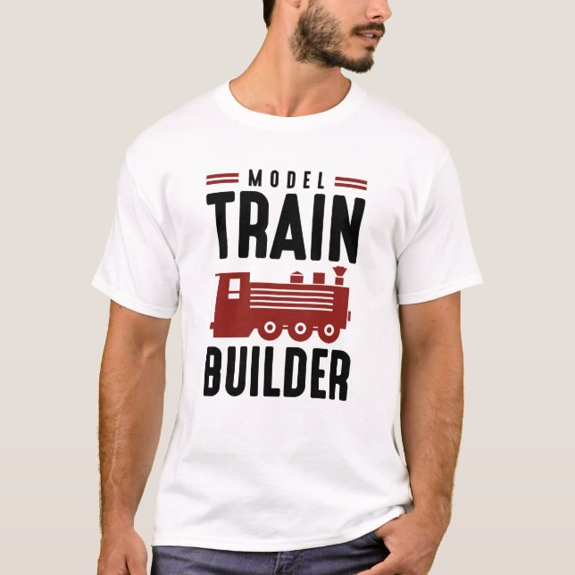 Camiseta Generador de trenes de modelo (Anverso)
