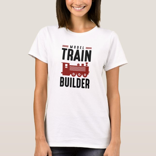 Camiseta Generador de trenes de modelo (Anverso)