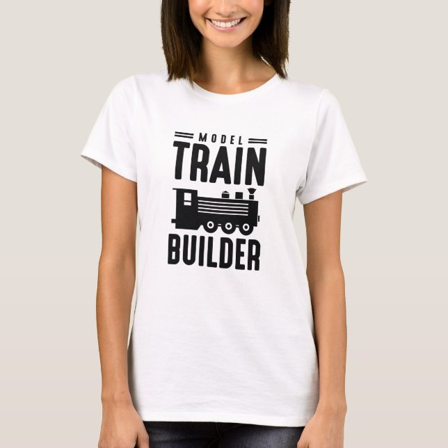 Camiseta Generador de trenes de modelo (Anverso)