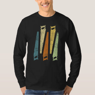 Camiseta Generador de vintage retro vio buey carpentry de t