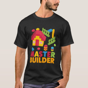 Camiseta Generador maestro - Niños de construcción en bloqu
