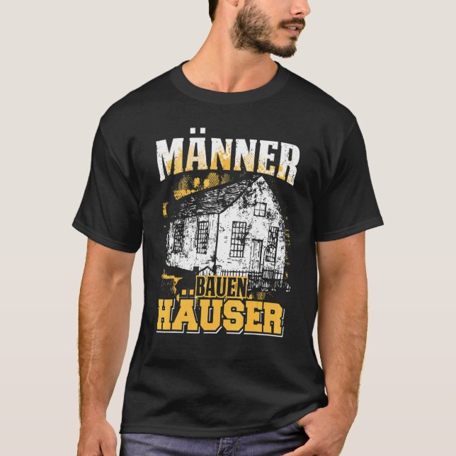 Camiseta Generadores de Mens Builder Hogar Builder (Anverso)