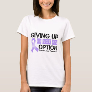 Camiseta General Cancer Giving Up Is no una opción