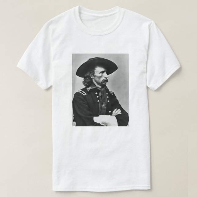 Camiseta General Custer - guerra civil (Diseño del anverso)