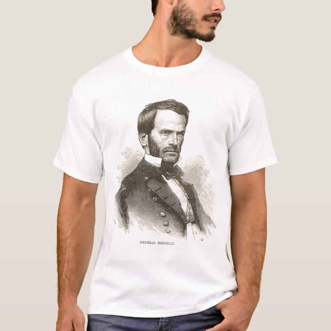 Camiseta general de W.T Sherman (Anverso)