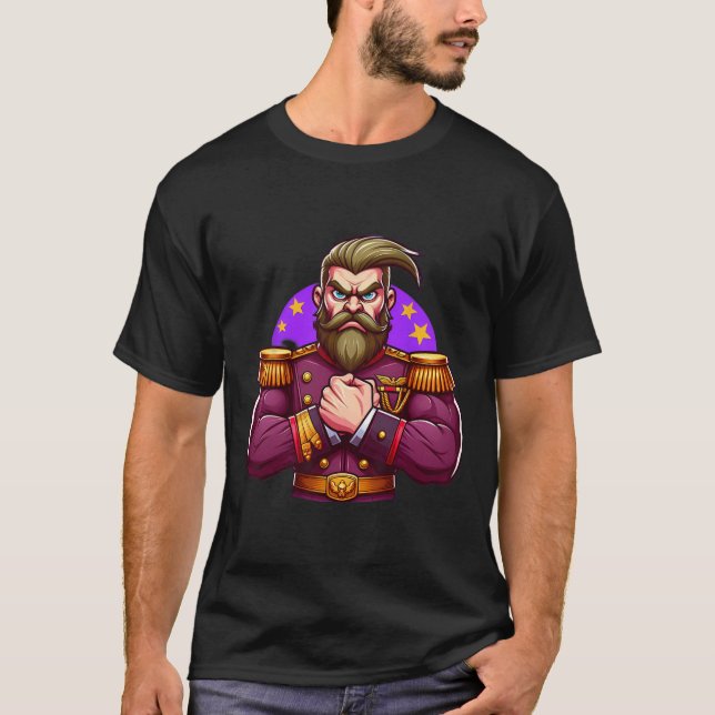 Camiseta General Flexing Muscles Fan Lover Bodybuilding Gym (Anverso)