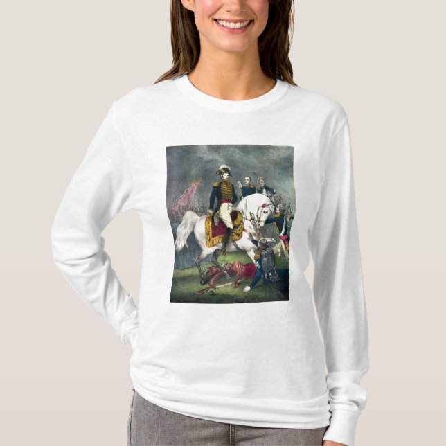 Camiseta General Guillermo H. Harrison en la batalla (Anverso)