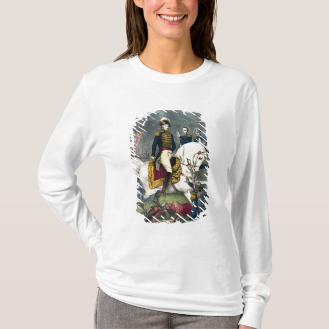 Camiseta General Guillermo H. Harrison en la batalla (Anverso)