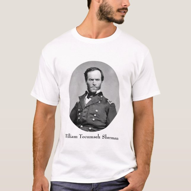 Camiseta General Guillermo TECUMSEH Sherman (Anverso)