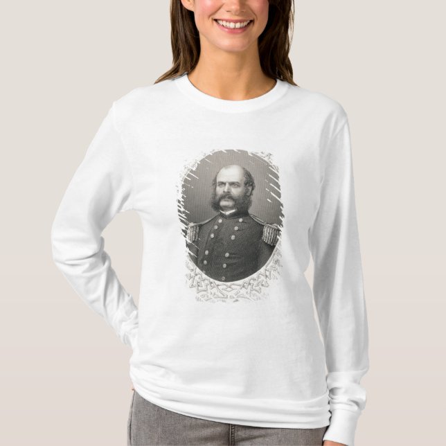 Camiseta General importante Ambrose Everett Burnside (Anverso)