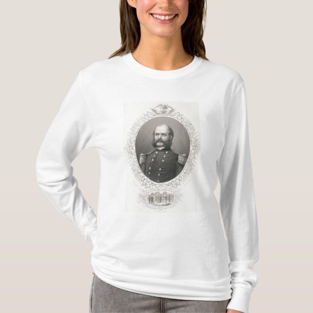Camiseta General importante Ambrose Everett Burnside (Anverso)