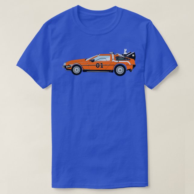 Camiseta General Lee BTTF Delorean (Diseño del anverso)