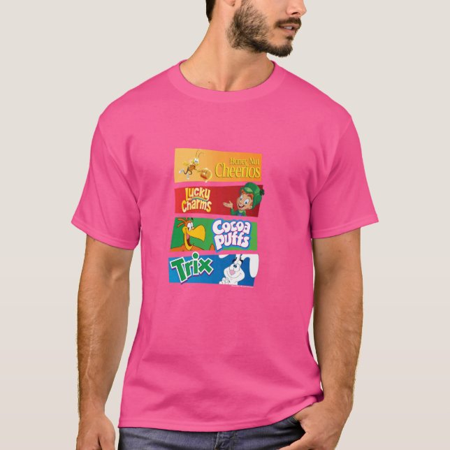 Camiseta General Mills Múltiples Franquicias Desayuno Cerea (Anverso)