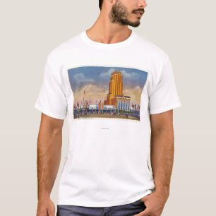 Camiseta General Motors exhibe, la feria 1934 de mundo