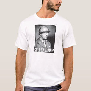 Camiseta ¡General Patton dice encierrado al Hippie!