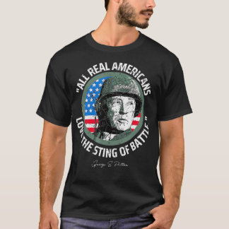 Camiseta General Patton Sting de la batalla político pro Tr