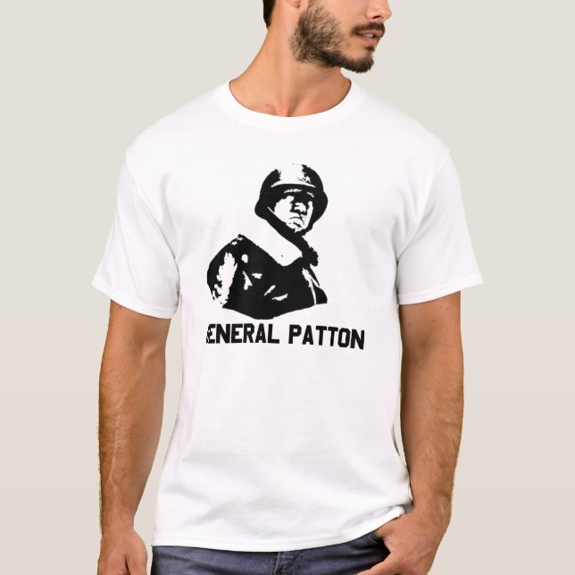 Camiseta General Patton WW2 General George S. Patton (Anverso)