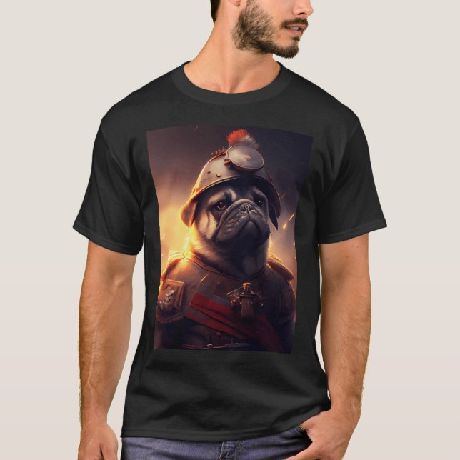 Camiseta General: Pug (Anverso)