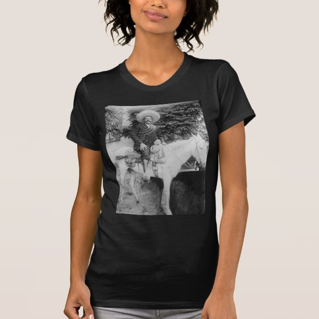 Camiseta General revolucionario mexicano de Pancho Villa (Anverso)