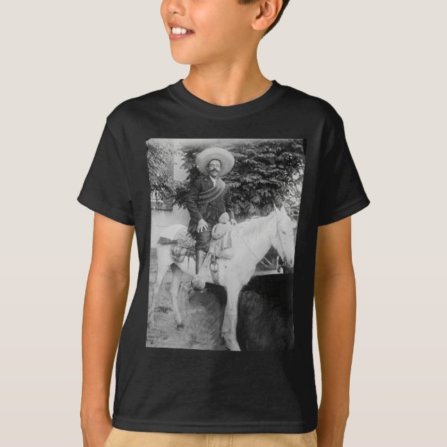 Camiseta General revolucionario mexicano de Pancho Villa (Anverso)