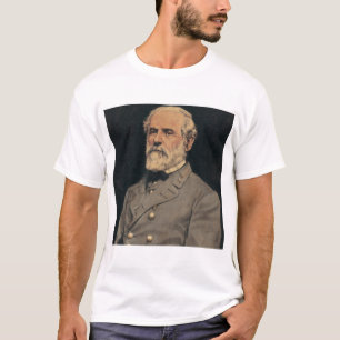 Camiseta General Robert E. Lee Portrait Art