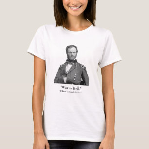 Camiseta General Sherman y cita