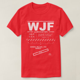 Camiseta General William J. Fox Airfield WJF T-Shirt