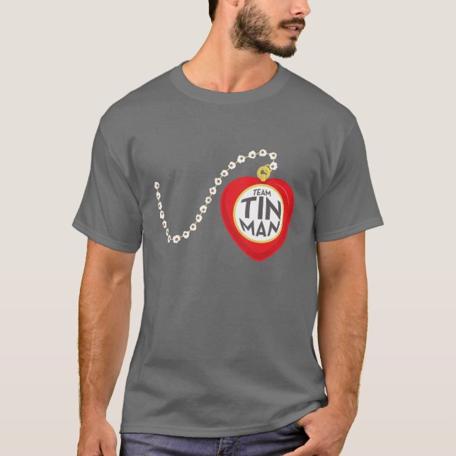 Camiseta genérica del hombre de la lata del equipo (Anverso)