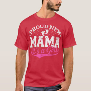 Camiseta Género angustiado revela a nueva madre orgullosa