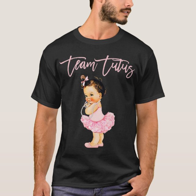 Camiseta Género de Chica de Tutu Team Revelan Retorno de Ba (Anverso)