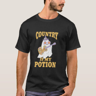 Camiseta Género de Música Country Armónica Cowboy Ritmo Ant