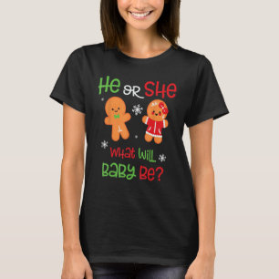 Camiseta Género De Navidad Revelan Galleta De Gingerbread A