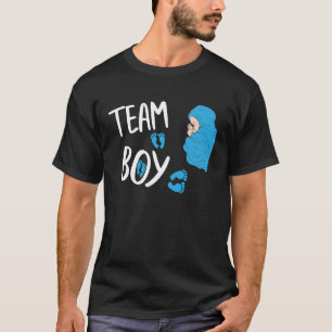 Camiseta Género de Team Boy revela Invitación de Baby Showe
