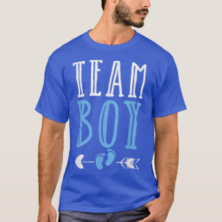 Camiseta Género de Team Boy revelar Baby Shower