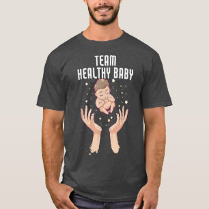 Camiseta Género del bebé saludable del equipo revela Baby S