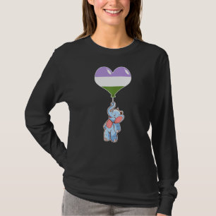 Camiseta Género Elephant Género no binario