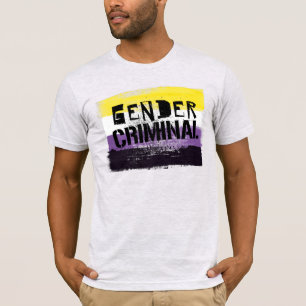 Camiseta Género No Binario Criminal