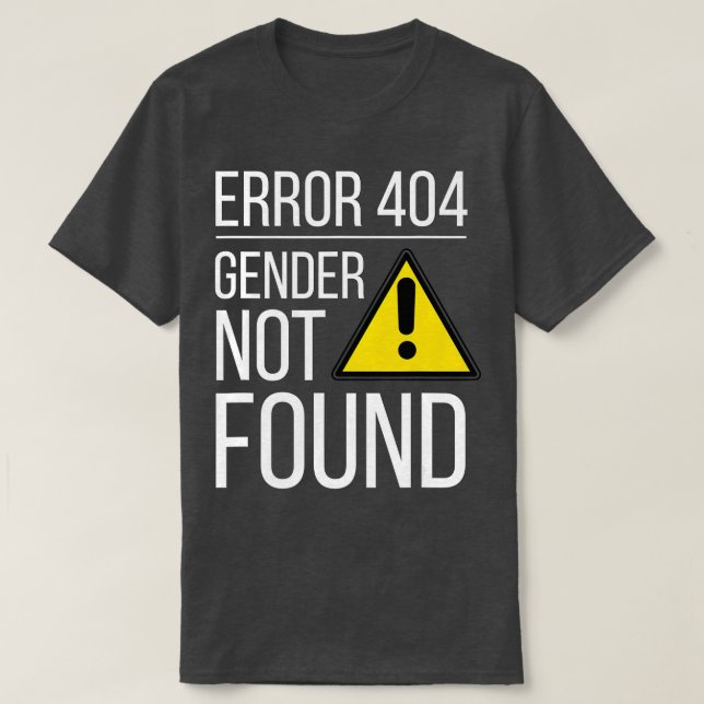 Camiseta Género No encontrado género Rs no binario Gay Quee (Diseño del anverso)