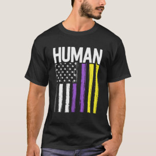 Camiseta Género Orgullo no binario Lgbt Lgbt Arcoiris Améri