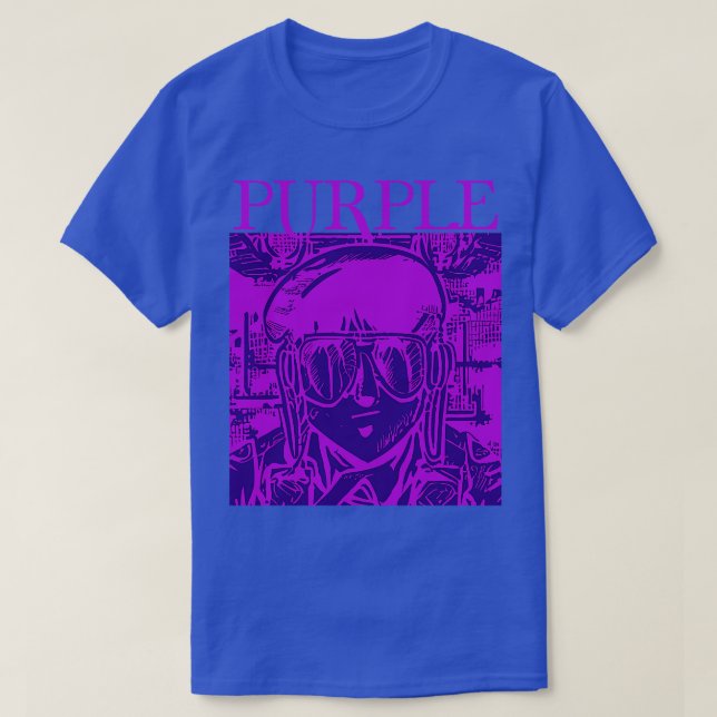 Camiseta Género Purple Music (Diseño del anverso)