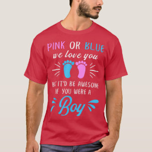 Camiseta Género Reveal Team Boy 526