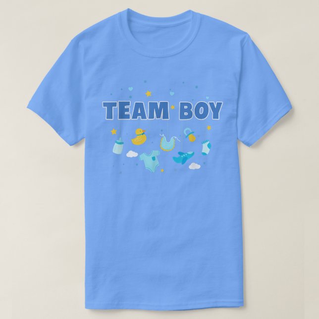Camiseta Género Reveal Team Boy 528 (Diseño del anverso)