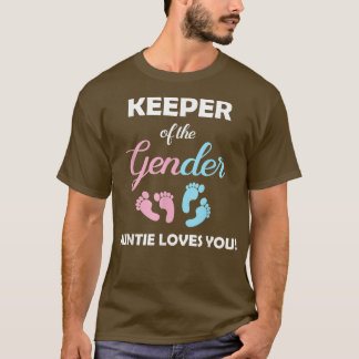 Camiseta Género Revelan A La Tía De Los Padres Nuevos