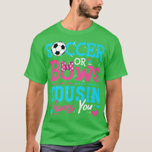 Camiseta Género Revelan Fútbol O Sos Primo Te Ama El Objeti