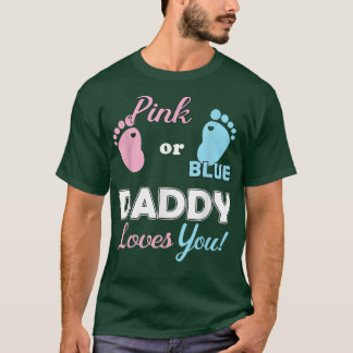 Camiseta Género Revelan Papi Para Los Padres Nuevos