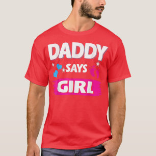 Camiseta Género revelan que papá dice que Chica coincide co