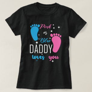 Camiseta Género Revelar a papá papá padre familia