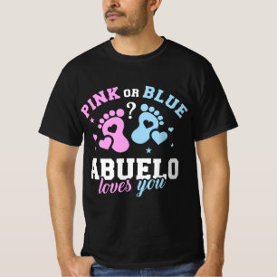 Camiseta Género revelar abuelo